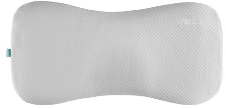 KOALA BABYCARE Almohada para bebés hasta los 36 Meses para Ayudar a prevenir y Tratar la plagiocefalia,de Funda extraíble (con Dos Fundas), Hecha de Memory Foam, Espuma viscoelastica
