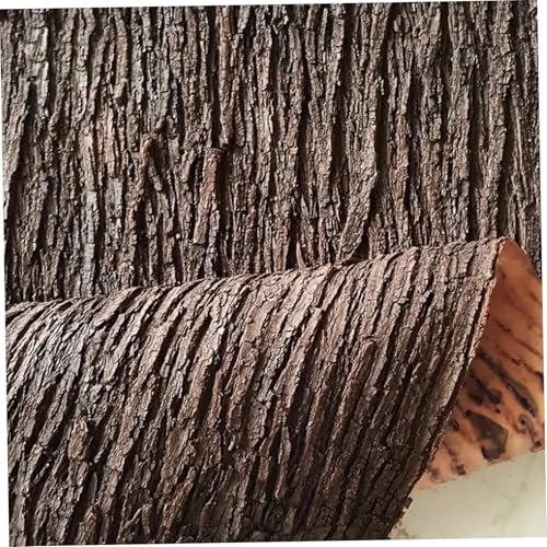 Corteccia di Albero Finta 39x12 Pollici Personalizzabile Artificiale realistica Corteccia Finta Protettiva Anti-Fiamma pianta Decorativa Decorazione per Colonna Parete