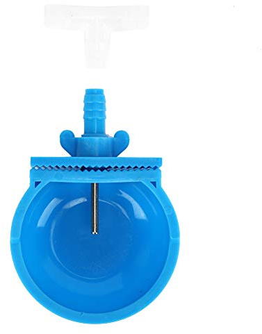 KIMISS 10 Set di Bevitori di Coniglio Automatico e Ciotola d'acqua - Forniture per l'alimentazione Senza Sforzo per Roditori e Animali da Allevamento