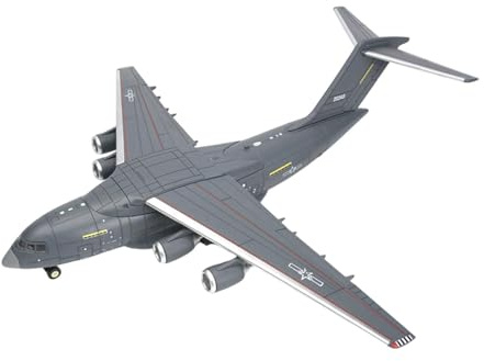 FashionCha Kit de Modelo de Avión de Transporte a Escala 1/100 para Rápidamente, Regalo para Niños Y Adultos.