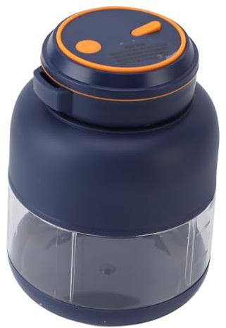 FTVOGUE Mélangeur Portable, Broyeur à Glace Puissant avec Batterie 1300 MAh et Tasse Tritan 800 Ml pour Smoothies, Shakes et Jus (BLUE)