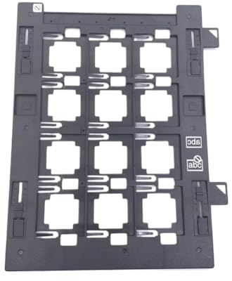 EburpKhbd 12-Piece 35 Mm Slide Holder Negative Photo Scanner Film Strip Holder Compatible With Perfection V700 V750 V800 V850