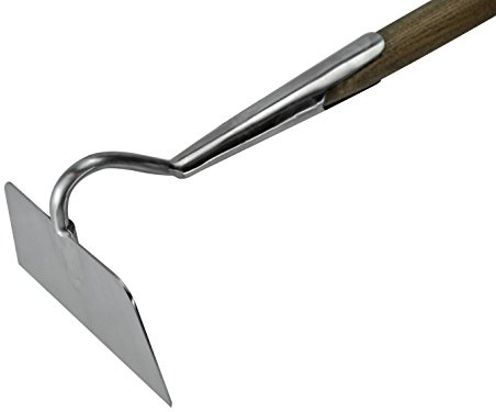 Faithfull Prestige Stainless Steel Draw Hoe Ash Handle