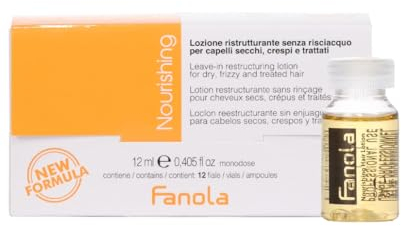 Fanola Nourishing Restructurant Leave-In Lotion 12 Ampoules À 12 Ml