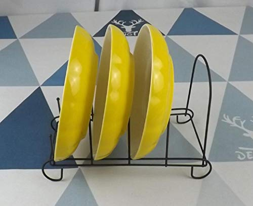 Juego de 3 piezas de plato de calabaza de estilo nórdico de 8 pulgadas, plato hondo creativo para postre-8 pulgadas amarillo * 3