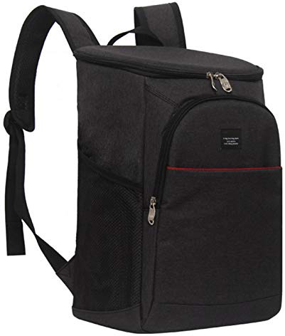 Hameio Sac À Dos Isotherme - Sac Picnic Sac À Dos Pique-Nique Sac À Dos Léger avec Sac Isotherme, pour Vaisselle, Pique-Nique Et Sac Camping en Plein Air (18L)