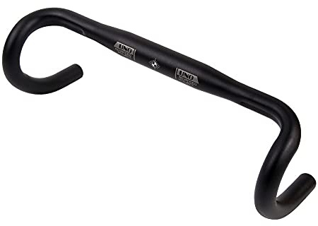 CATAZER Fixed Gear Bike Road Bike Handlebar Ultralight Drop Bar Bent Handlebar Aluminum Alloy 25.4mm 31.8mm 380/400/420/440mm (31.8X380mm bent bar)