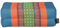 ANADEO YogaProducts Standard - Cuscino Zafu Yoga e Meditazione Standard - Kapok 100% Naturale ad Alta densità - Comfort e fermezza - Stabilità del Sedile - Blu Arancione - X1