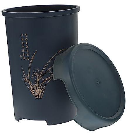 Parliky 1juego Macetas para Orquídeas De Simil Bandeja y Filtro De Decoración para Hogar y Jardín para Plantas De Interior y Exterior