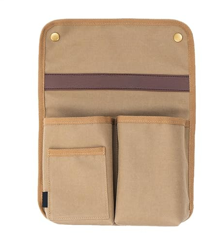 Organizer per poltrona, borsa portaoggetti per sedia da campeggio, borsa multifunzionale per sedia a rotelle con tasche multiple, organizer da appendere 8,5 x 25,7 cm, per viaggi