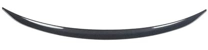 Spoilers Arrière Voiture pour BMW pour Série 3 E90 320d 320i 330i Sport 2004-2011 Becquet Coffre Arrière Spoiler Wing(Carbon Look)