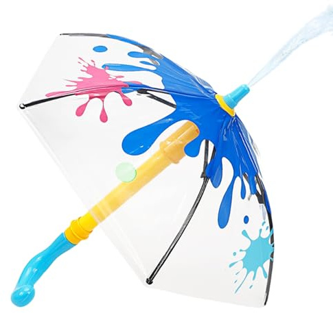 Gwtdtoad Regenschirm Wasserpistole Für Kinder, 43,5x44,5 cm Cartoon Angriffs Und Verteidigungs Wassersprühen, Wasserspritzpistole Kinderspielzeug Für Kinder Im Freien, Wasserwerfer