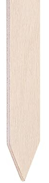 Xiuganpo Växtskyltetiketter, Wood Long Flat Rod Wood Plant Markers, Mini Svarta Tavla Trädgårdsskyltar med Skrivbar Yta för Trädgårdsväxtidentifiering och Dekoration
