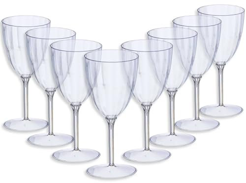 Générique 8 Verres À VIN Luxe 200ML - Transparent