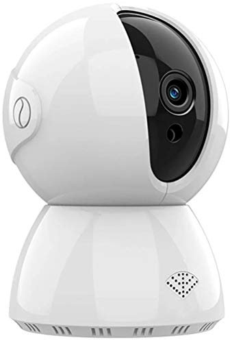 ZKHD 360 ° Intelligent Babyphone 1080P Caméra De Surveillance sans Fil WiFi À Deux Voies De Détection Lecture Vidéo De Suivi De Mouvement Voix De Vision Nocturne Infrarouge,AU