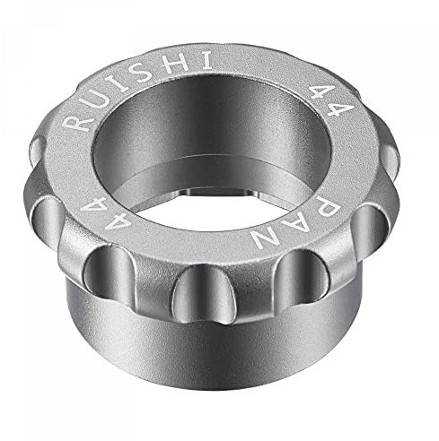 sourcing map Uhrengehäuse Matrize Schraube Rückenöffner für 44mm Reparatur Verchromt Schwarz