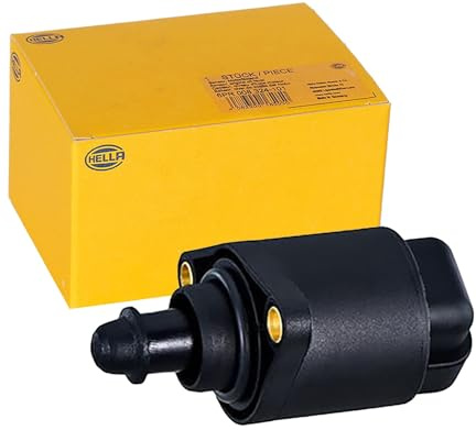 HELLA 6NW 358 192-071 Leerlaufregelventil, Luftversorgung - 12V - 4-polig | Kompatibel mit: PEUGEOT 206 Stufenheck, 206 SW, 206+