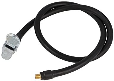 INOOMP 80cm Luftpumpenadapter Verlängerungsschlauch Für Fahrrad Motorrad Autoreifen Schwarz Einfach Zu Bedienen Geeignet Für Aufblasbare Bälle Und Matratzen