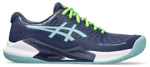 ASICS Challenger 14 Padel Herr Padelskor Vit Svart, Thunder Blue Teal Tint, 46 EU