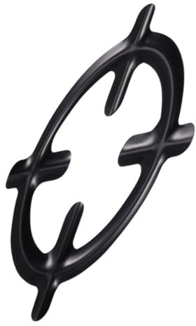 INOOMP supporto per caffettiera accessori caffe caffettiera portatile riduttore ad anello gas supporto per fornelli a gas supporto per pentole per fornello a gas ferro da stiro Black