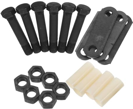 Gatuida Kit De Grilletes De Remolque Para Eje Tándem Incluye Pernos De Grillete Ecualizador Para Remolques Utilitarios