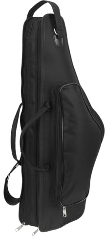 HIAKDOFT Handgefertigte Gepolsterte Altsaxophon tasche aus Verschleißfestem Material Stoßfest mit Verstellbaren Schultergurten Geeignet für Reisen und Konzerttransport