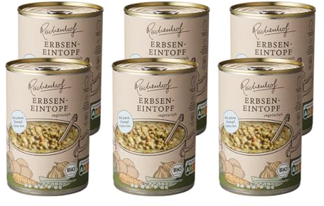 Reichenhof / Erbseneintopf / 6er Pack Bio-Eintöpfe / (6x 400g)