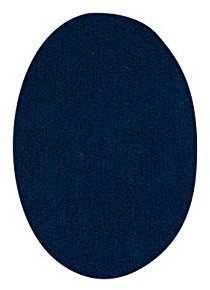 6 Iron-on Knee and Elbow Patches for Kids School Tracksuits and Sportswear Repair and Reinforcement 5.5 x 3.7 in Navy Blue