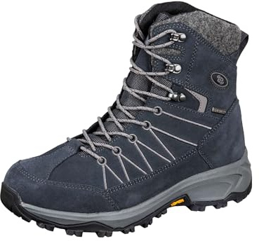 Brütting Huntington Unisex Schneestiefel, marine/grau, 44 EU