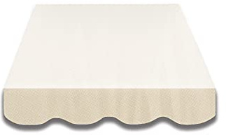 home Trends Mantovana per tende da sole, in poliestere, già cucita, con bordo, in diversi colori e misure (P1021-beige, 5 m)