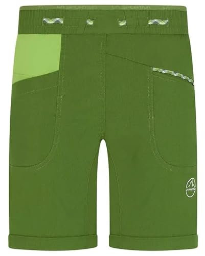 La Sportiva Pantalone Corto Marca Modello Stone Short W Kale/Lime Green