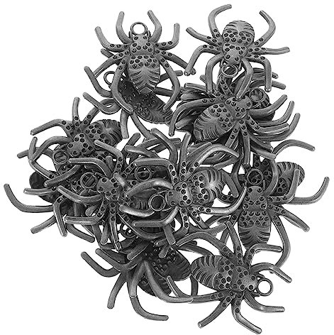 SEWACC 20pezzi Decorazioni Halloween Charms Accessori Per Tende Doccia e Decorazioni Spaventose Per Halloween Per Goth Decor