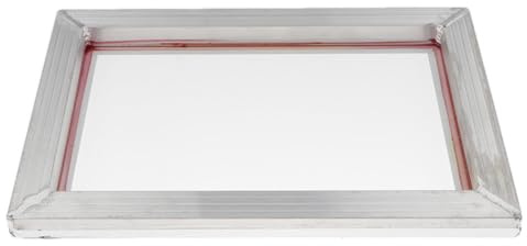 Colcolo Siebdruckrahmen aus Aluminium, hochwertig, leistungsstark, leicht zu reinigen, leicht für zu Hause oder kleine Unternehmen, 25 cm x 35 cm x 1.8