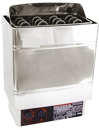 Calentador de sauna, Estufa eléctrica de la sauna del calentador de la sauna del acero inoxidable, equipo comercial del sitio de la sauna del hogar 9KW para hogar, hotel, spa.