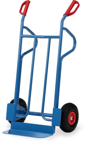Fetra Sackkarre Schwerlastkarre, B1215P, pannensichere Bereifung, Tragkraft 300kg