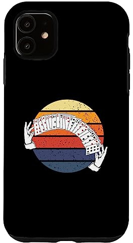 Cartes à Jouer rétro | Jeux d'argent | Jeu de Cartes de Poker Coque pour iPhone 11