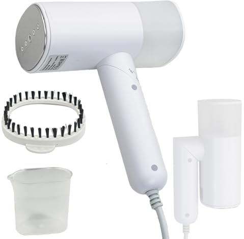 Plancha de vapor de mano inalámbrica – Mini vaporizador para ropa con potente vapor, tanque de agua visual, ideal para el hogar, viajes, negocios y universidad