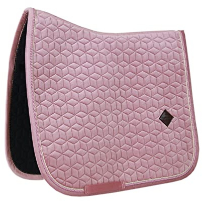 Kentucky Tapis de selle pour cheval, couverture, rose, uni, festif et quotidien, nylon, 1 pièce