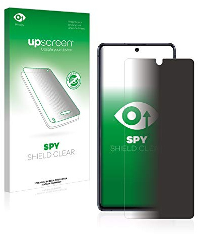 upscreen Blickschutzfolie für Samsung Galaxy S10 Lite | Anti-Spy Displayschutz Made in Germany Privacy Screen Protector Sichtschutz Blaulichtfilter Klare Folie