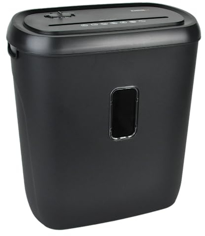 Desq 20050 Aktenvernichter | 11 Blatt | 4 x 35 mm | Auffangvolumen 21 L