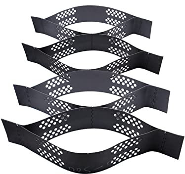QWEASDF Kiesgitter, 5 cm(2 in) Hoch Geo Grid, Bodenstabilisator für Stützmauern, Flexibles Faltbares Kies-Wabengitter, für Geneigte Auffahrten Und Terrassengärten, Rasen,5 * 10m(16.4 * 32.81ft)