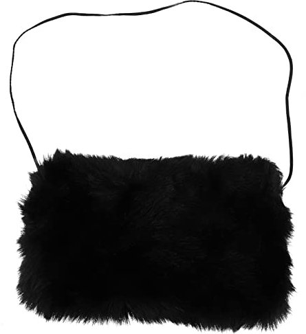 Garneck Winter Faux Fur Handmuff Damen Tragbarer Und Dicker Kunstpelz Handwärmer Für Kalte Tage Weicher Leichter Handwärmer Muff Als Modisches Winteraccessoire Für Outdoor Und Alltag