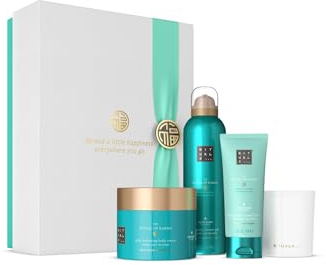 RITUALS Geschenkbox The Ritual of Karma, Large – Geschenkset bestehend aus Körperpflege Produkten mit Lotus und weißem Tee – Reichhaltig und wohltuend