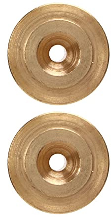 Dilwe Gitarrengurt-Schloss, Bassgurt-Knopf, Dual-Gurt-Schloss, Langlebiges Metall mit Fester Befestigung, 2 Stück, Bassgurt-Knopf, Bassgurt-Schloss für den Ersatz von Akustik- undE-Gitarren-Zubehör