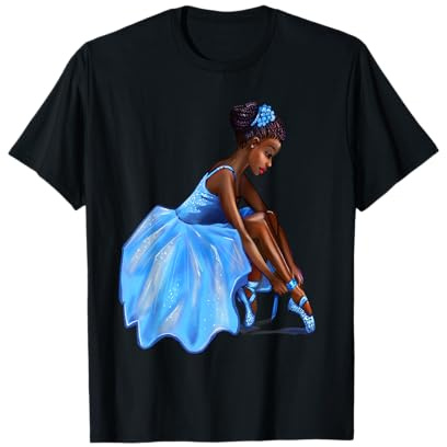 Ballet - Brown ballerinas Black African American Ballerina T-Shirt