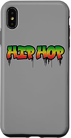 Hülle für iPhone XS Max Ghetto Blaster Radio Hip Hop Dance Melanin Rap Radio Lustig