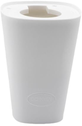 MagiDeal Flower Pot Hanging Planter Basket Self Absorbing Organizer Sky Planter Upside Down Plant for Office Table Centerpiece Home, White
