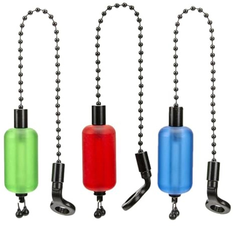 Generisch Swinger Für Karpfenangeln, Bissanzeiger Zum Karpfenangeln, Mit Bissanzeiger, Rot, Blau, Grün, 3 Stück, Multiple