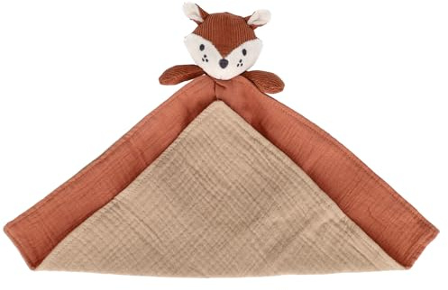 maximo Kuscheltuch Fuchs, Cord mit Musselinstoff Musselin