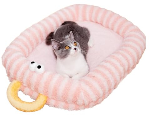 Patifirst Panier pour Chats,Canapé Douillet pour Chat Et Lit pour Chiot | Grande Literie Polaire pour Nuit d'hiver Chiots et Chaton | Sommeil Intérieur Extérieur Décoration Maison Chambre Salon